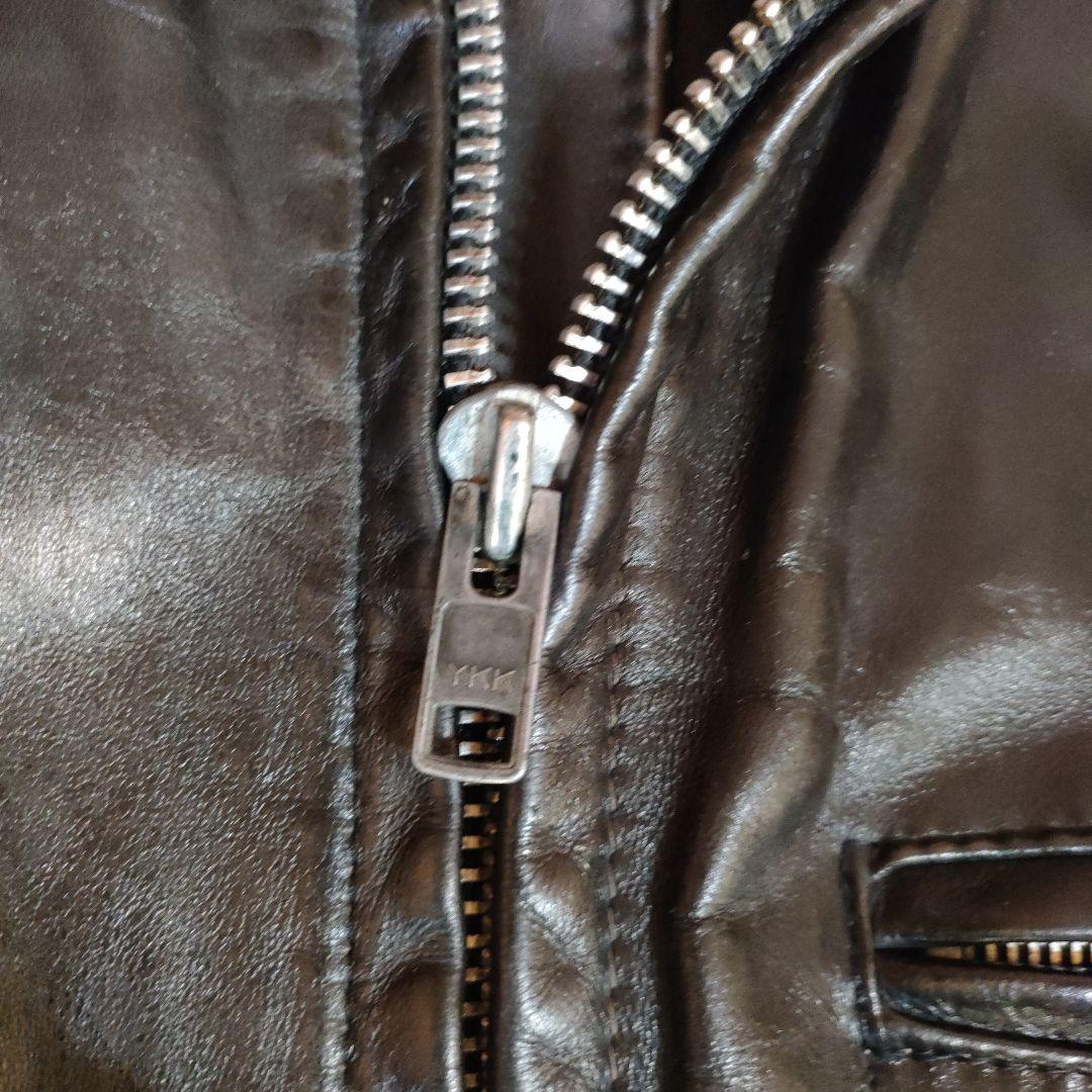 レアモデル　１４１　Schott　シングルライダース　３６　人気641の革違い