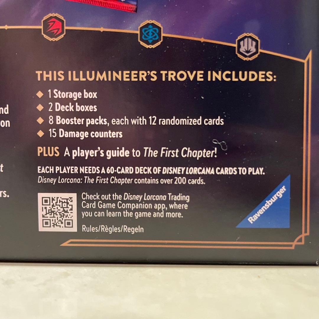 希少 Disney Lorcana Illumineer's Trove 第一弾