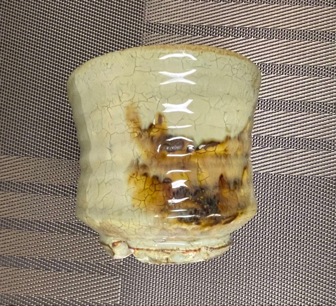 薮下康一(号禅牛)の湯呑み