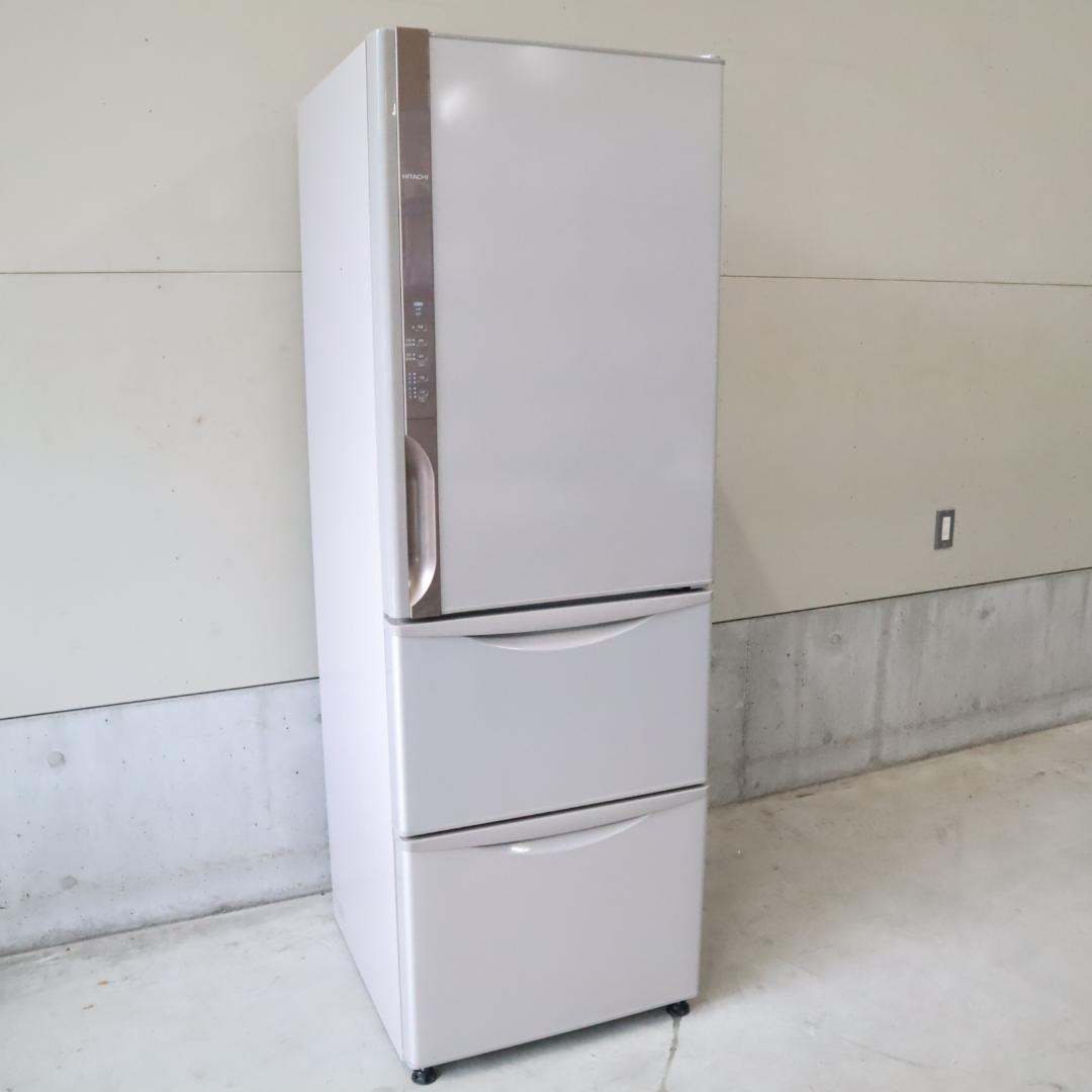 Hitachi 冷蔵庫 R-K38JV 375L 2019年製　Ｂ0006