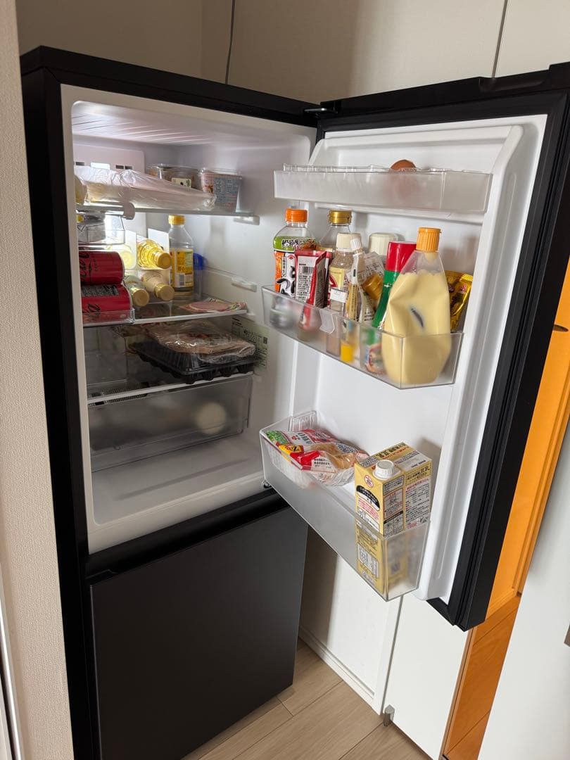 パナソニック 冷凍冷蔵庫 180L NR-B18C1-K