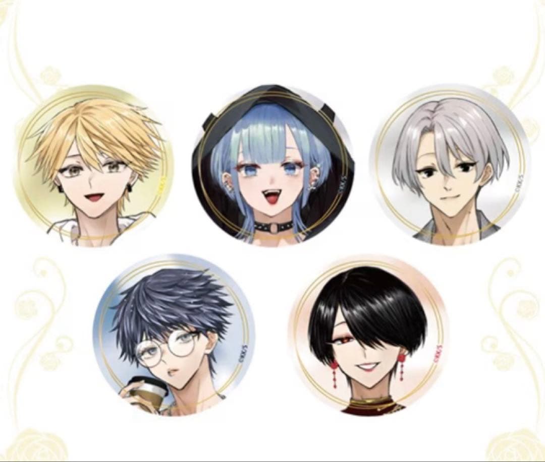 未開封5点　星屑の王子様　缶バッジ