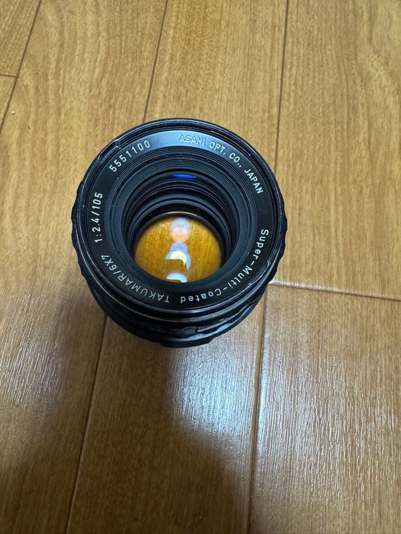タクマー 105mm f/2.4 中判カメラ用レンズ
