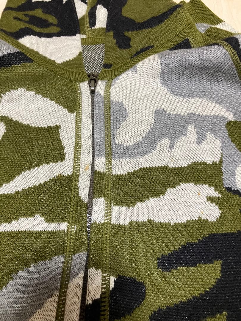 lucien pellat-finet スタッズパーカー 迷彩 スカル y2k