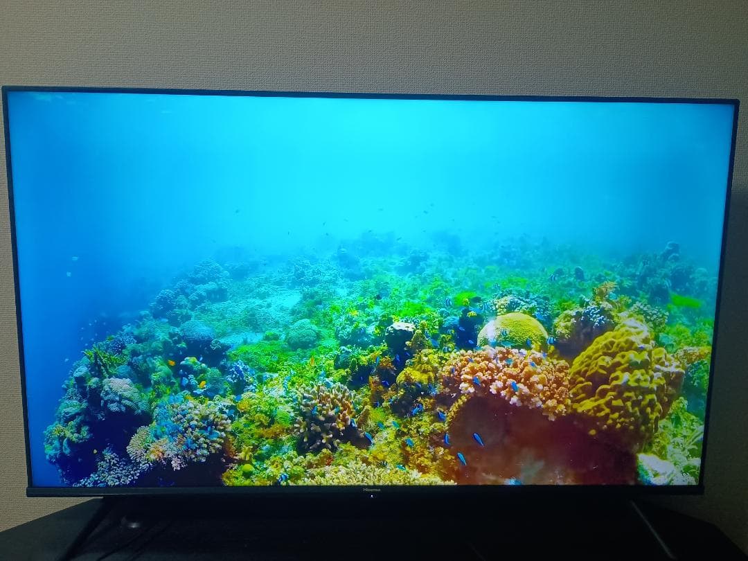 2023年製　Hisense50V型　4K液晶テレビ　A6H　サウンドバー付