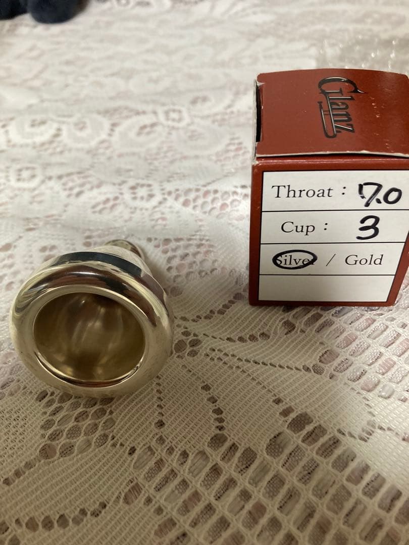 GLANZ トロンボーンマウスピース カップ3