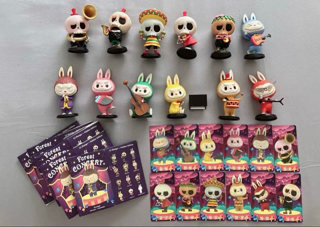 POPMART LABUBU ラブブ 森のコンサート シリーズ