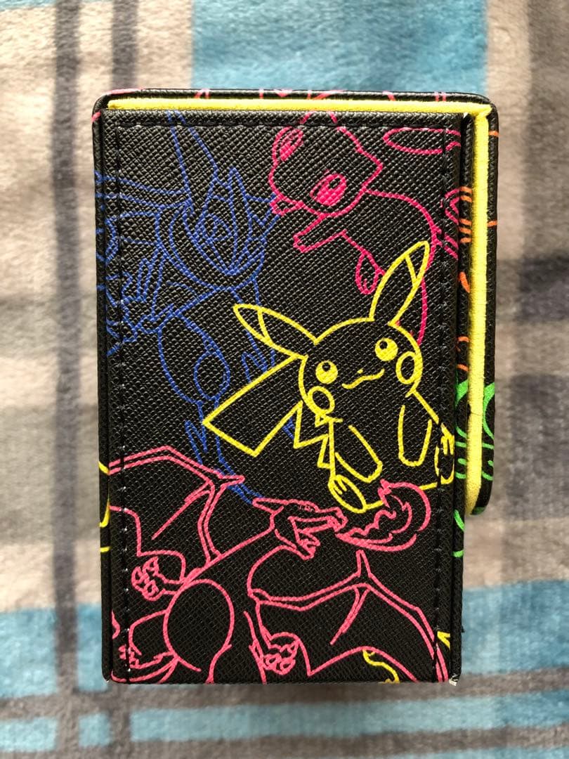 ポケモン プレイマット デッキケース デッキシールド neon color