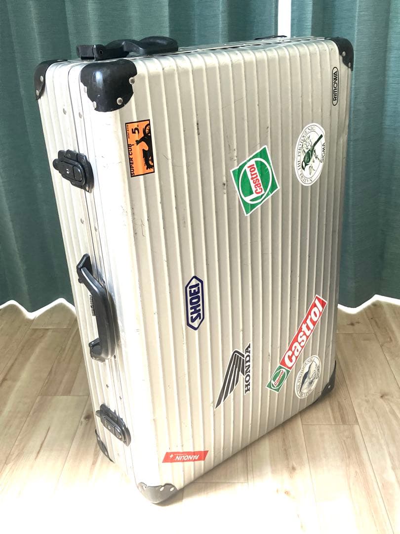M*8様 RIMOWA アルミニウム製キャリーケース 2輪 約50リッター ビン