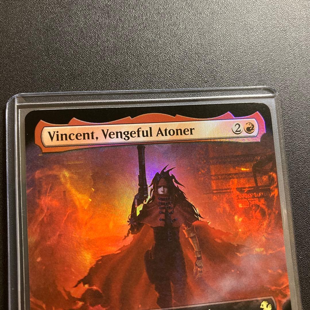 MTG FF 復讐の贖罪者、ヴィンセント 拡張アート foil 英語版