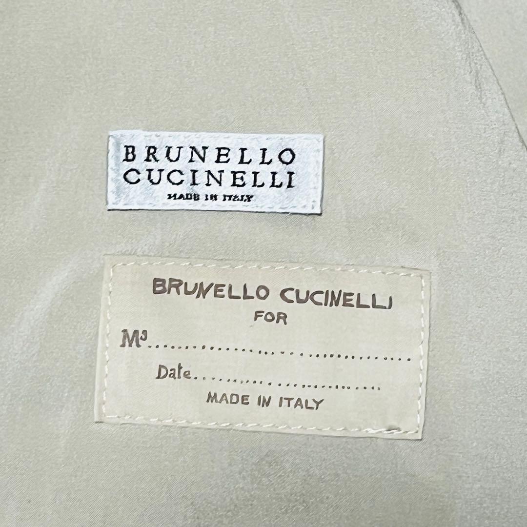 BRUNELLO CUCINELLI カシミヤ ファー ロングコート ベージュ
