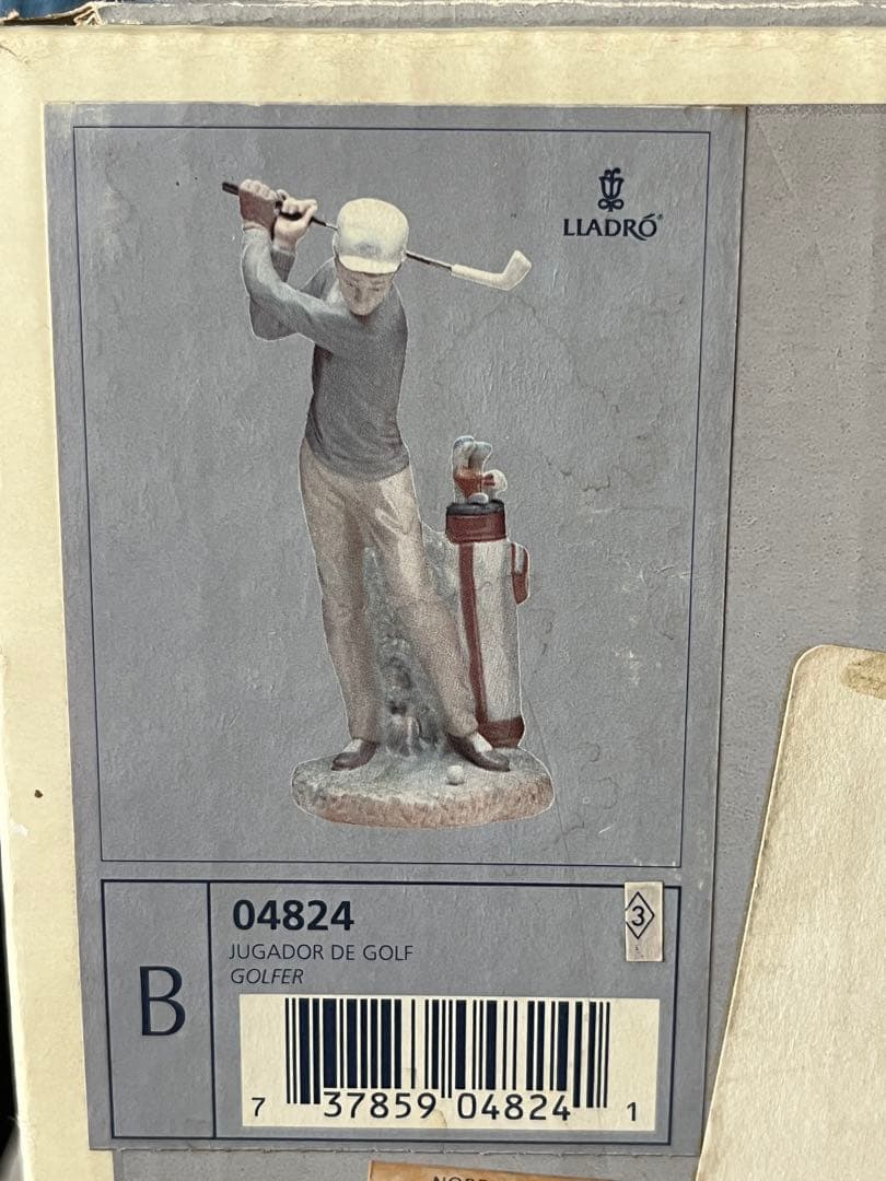 LLADRO 04824 ゴルファー