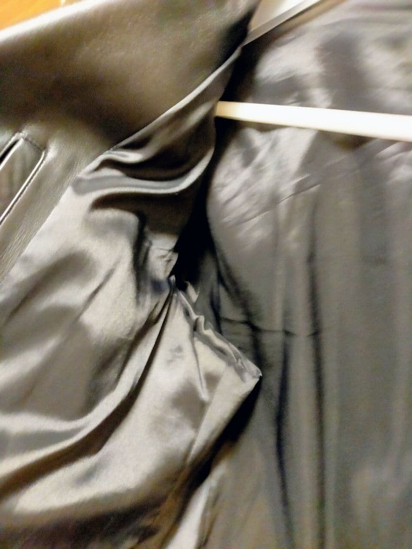 JACKROSE 羊革ダブルライダースジャケット 5(XL)ブラック 美品！