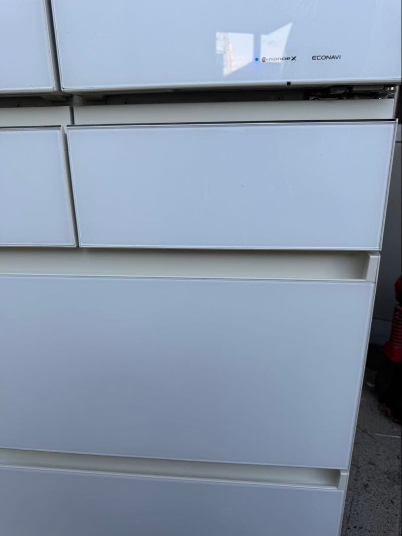 Panasonic 冷蔵庫 2019年製 6ドア NR-SPF454X-W 美品