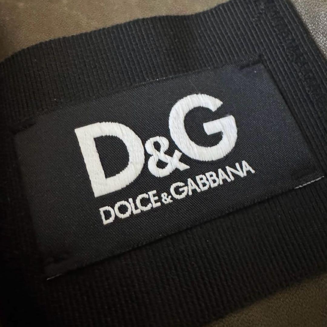 ライダー？号 さまD&G レザー シングルライダースジャケット オリーブ 48