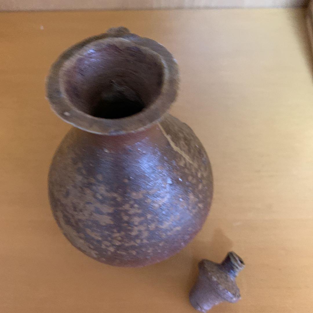 お値下げ！！備前焼　藤原　建　醤油差し