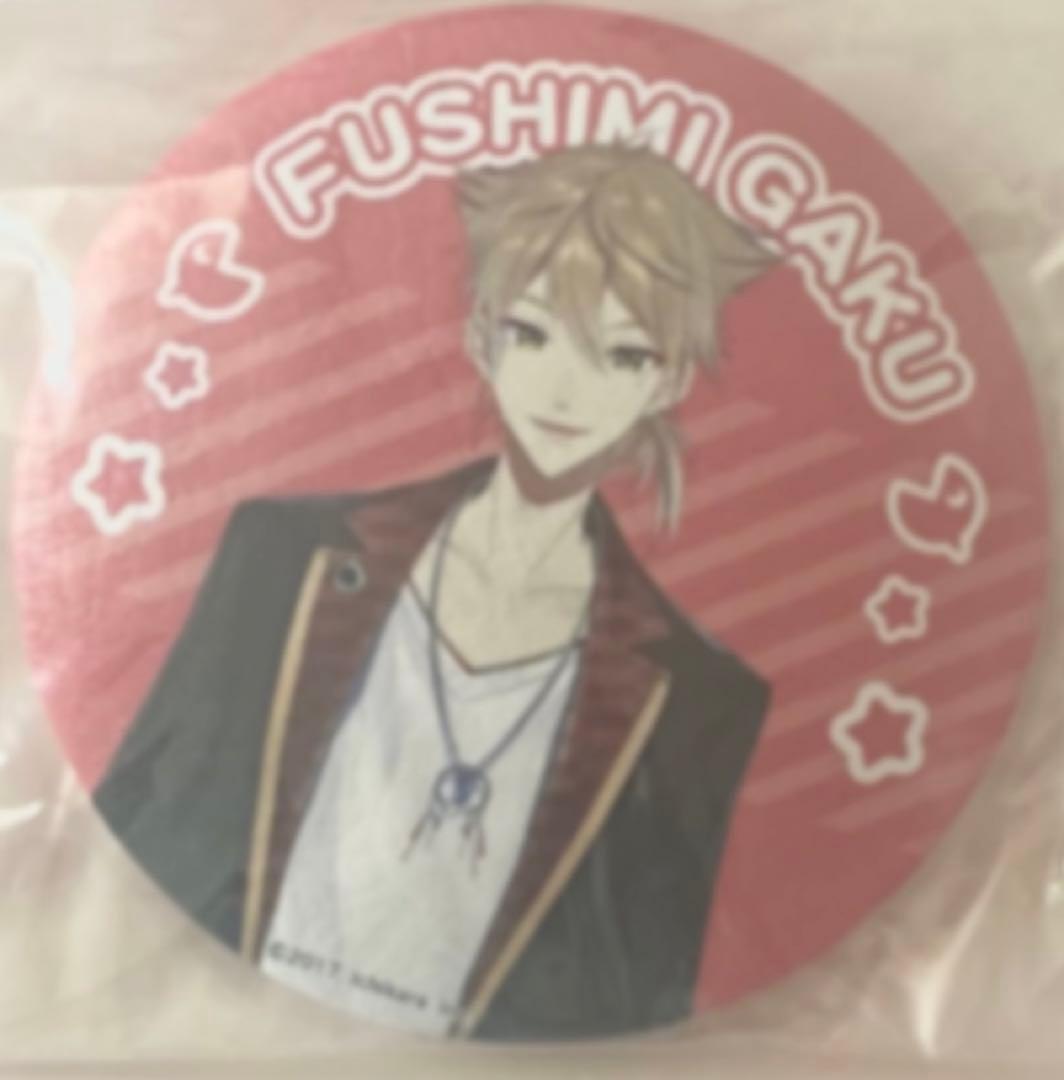 にじさんじ 伏見ガク 期間限定ショップ 期間限定SHOP レザふわ缶バッジ