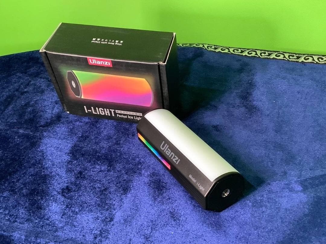 マグネット搭載 LEDビデオライト 2000mAh USB-C充電式