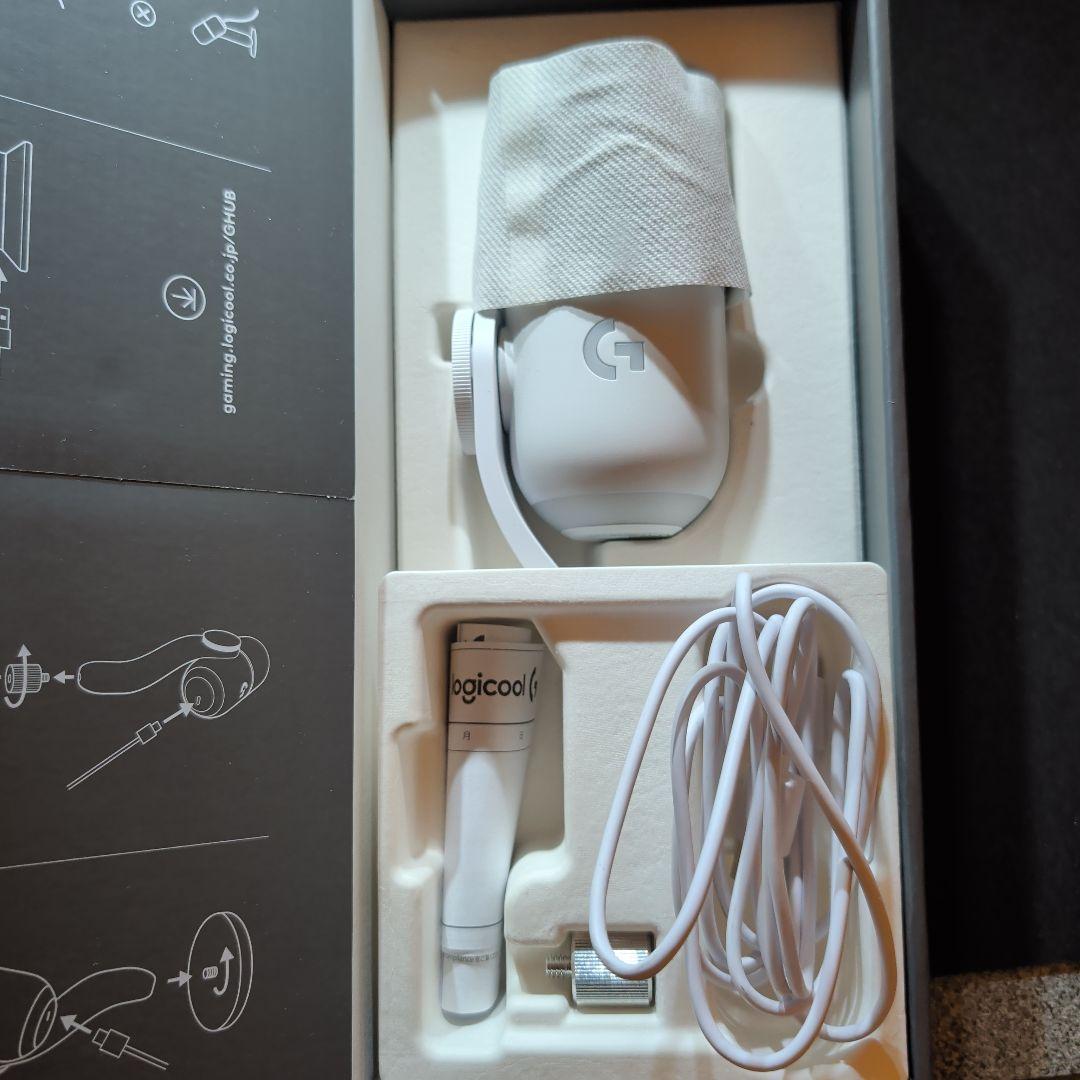 Logicool YETI GX ダイナミックマイク G-YETI-GX-WH