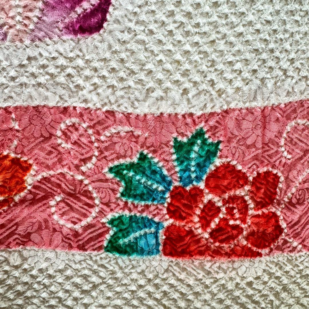 きものヱビス ■ 総絞り絵羽模様 七五三きもの 四つ身