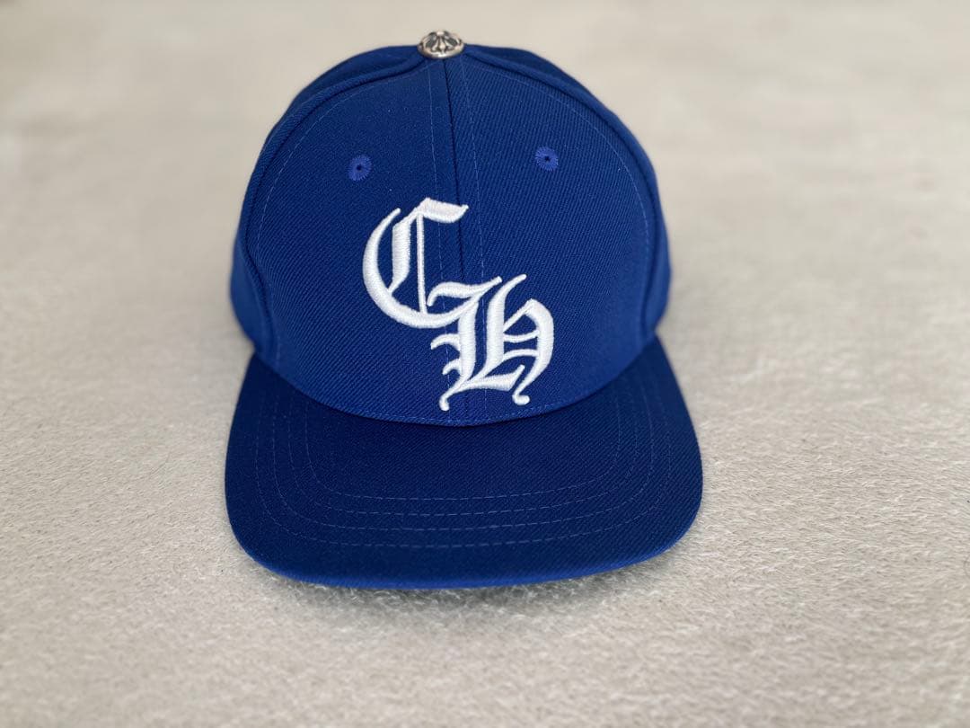 CHROME HEARTS ベースボールキャップ 青