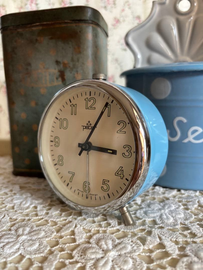 ドイツPeter社　目覚まし時計　アンティーク