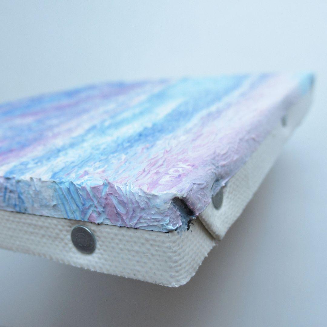 ［匿名で配送］ 一点もの 空 星 油絵 油彩 絵