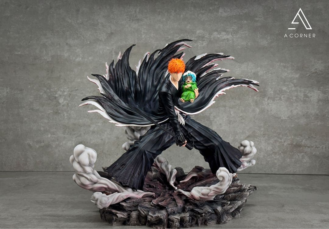 ブリーチ　黒崎一護　ガレージキッド　フィギュア　完成品