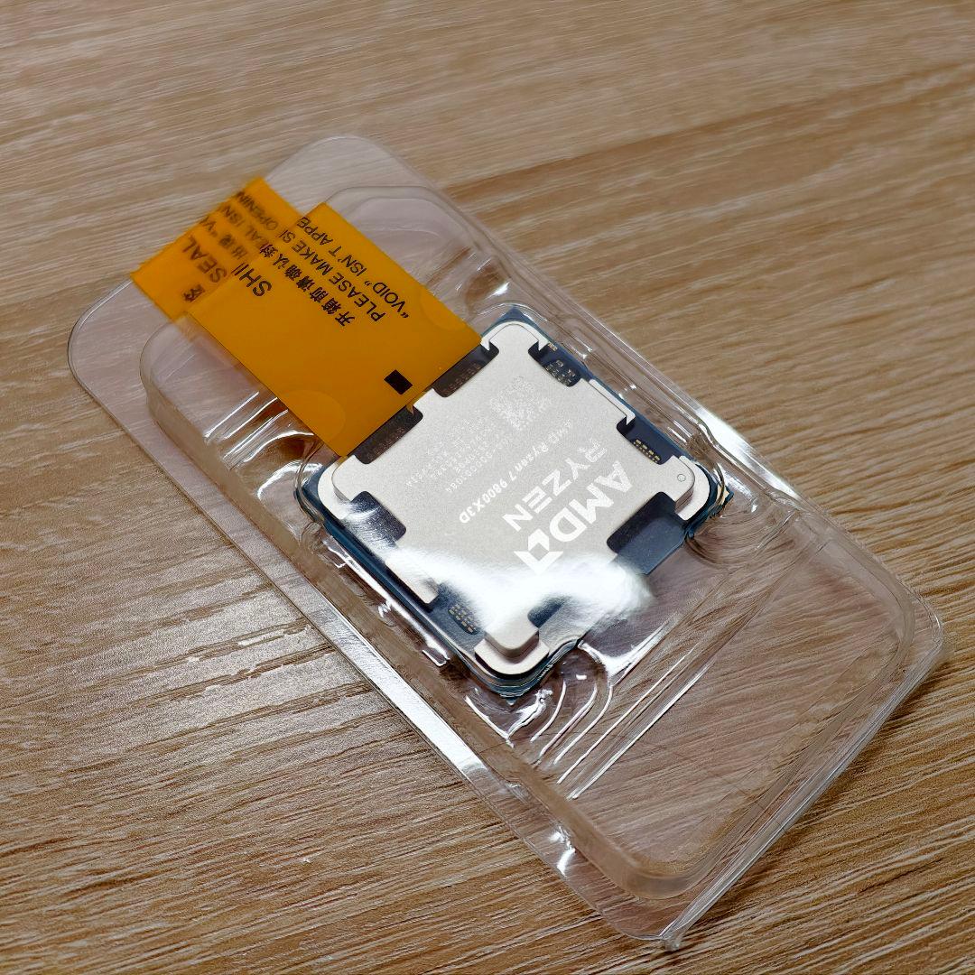 【新品未使用】AMD Ryzen 7 9800X3D バルク品