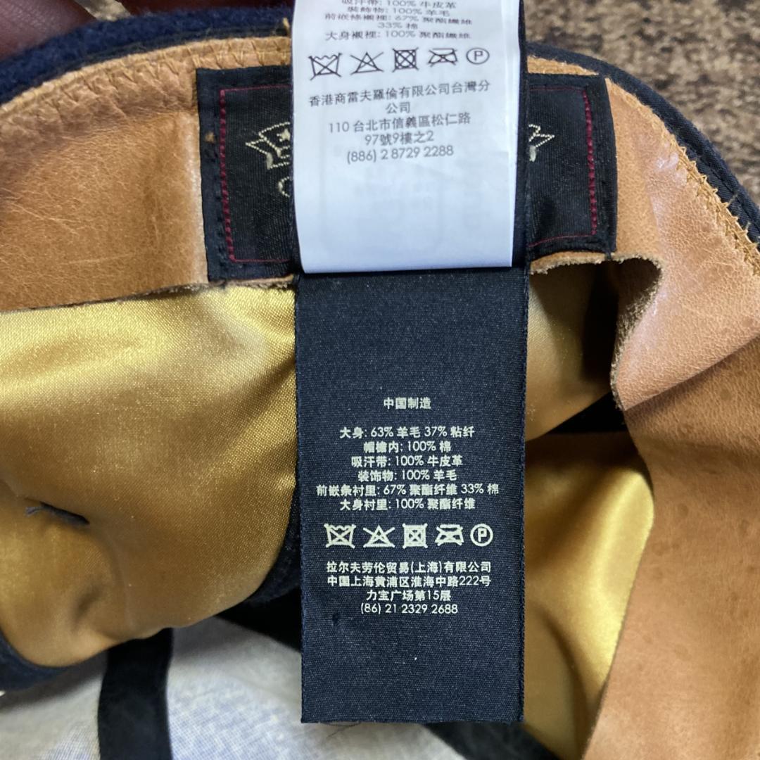 RRL BASEBALL CAP 【L/61㎝】