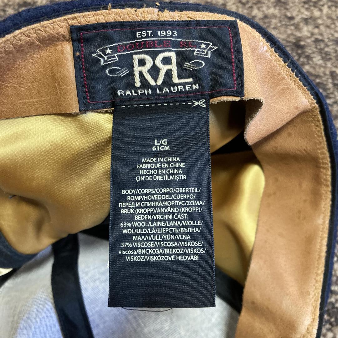 RRL BASEBALL CAP 【L/61㎝】