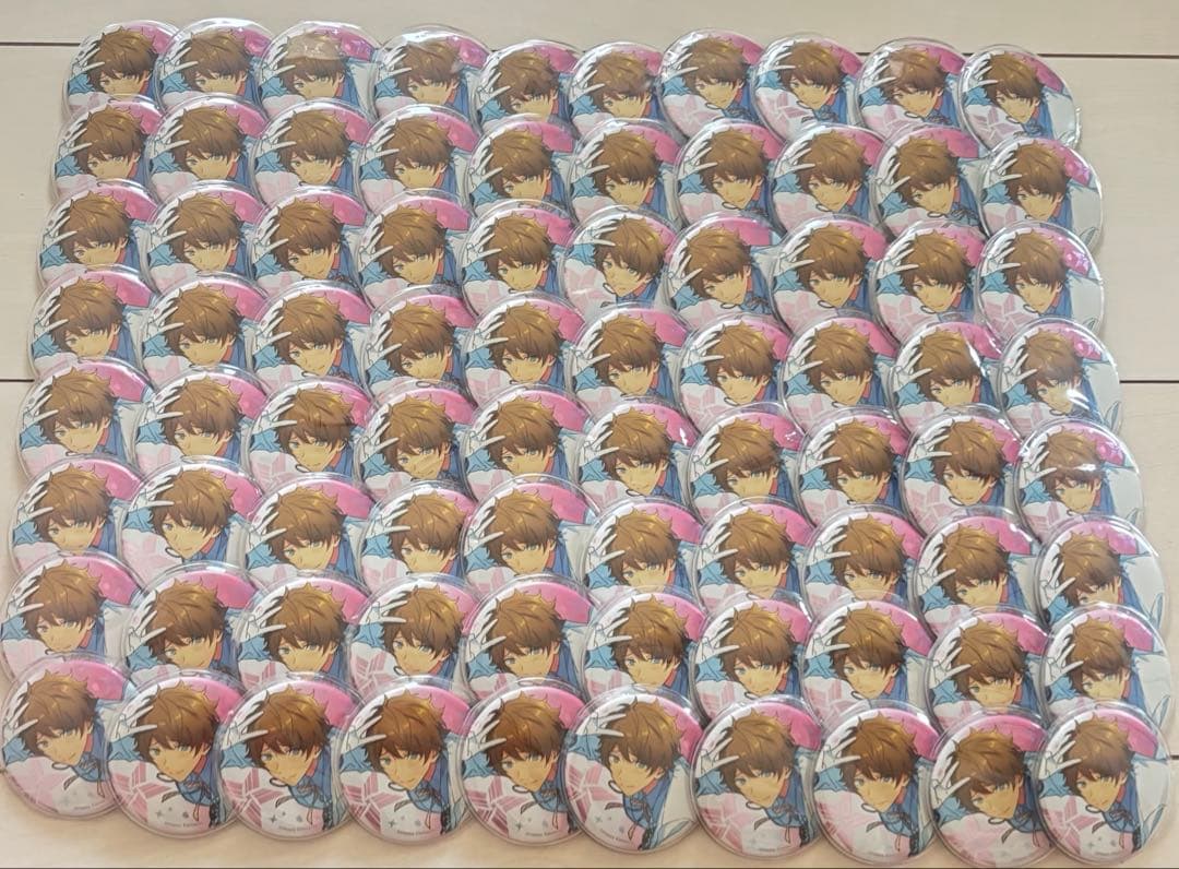 あんスタ 高峯翠 4周年 白スーツ 感謝祭 痛バ 缶バッジ 80点