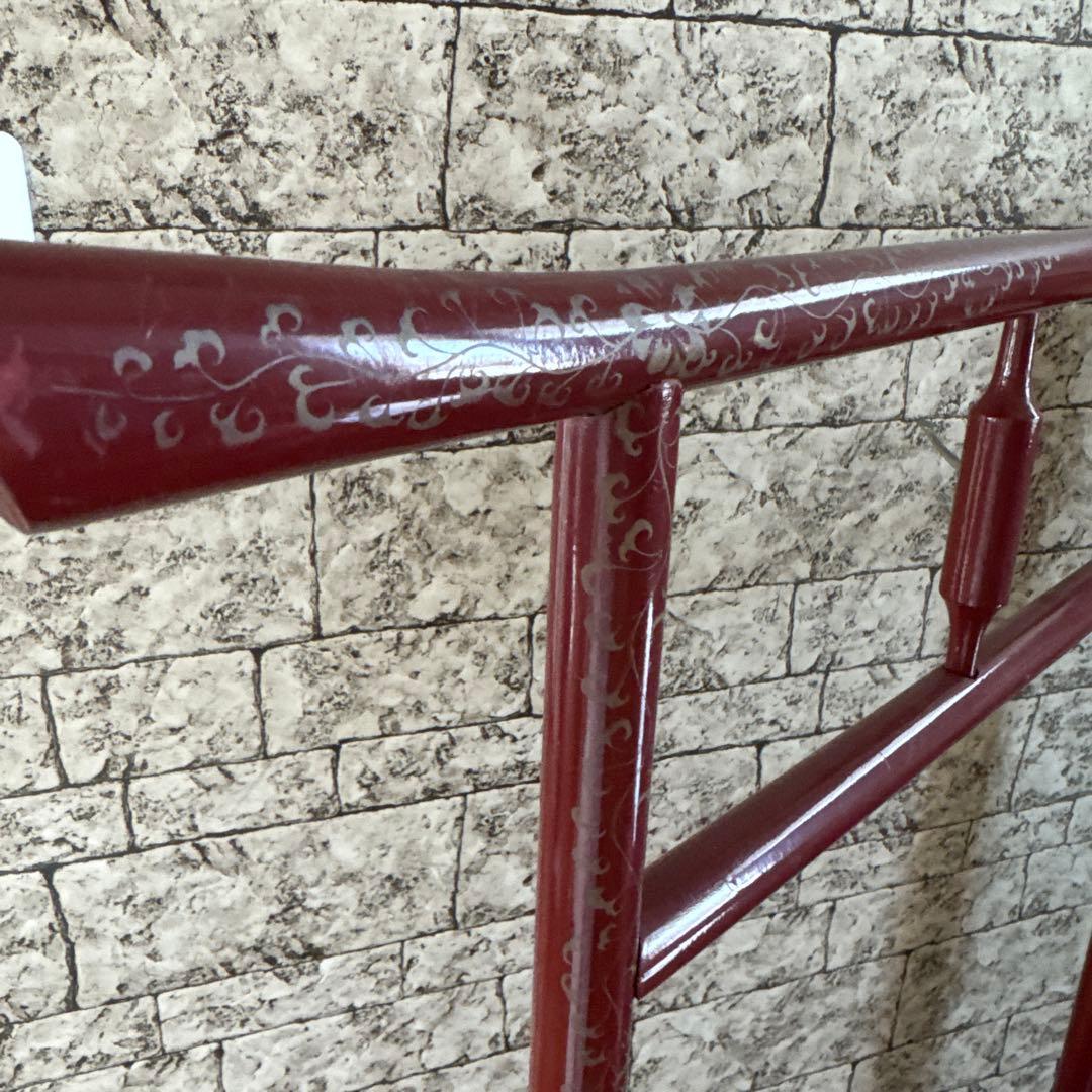 衣紋掛け　衣桁　着物掛け　アンティーク家具　木製　当時物　着物　古民具　古道具