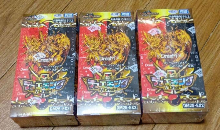 デュエキング　WDreaM 2025　未開封　3BOX