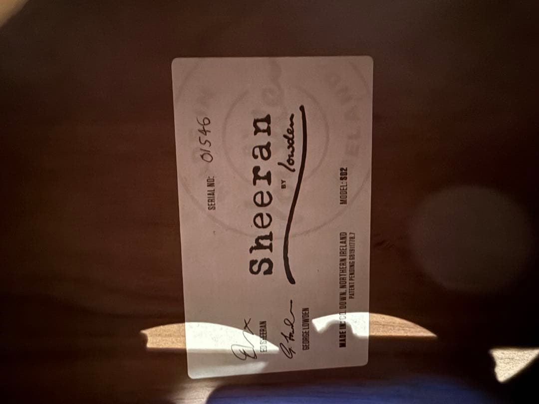 【新品未使用】SheeranbyLowdenS-02シーランバイローデン【貴重】