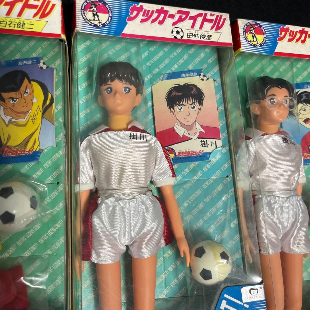 レトロ　蒼き伝説シュート　サッカーアイドル