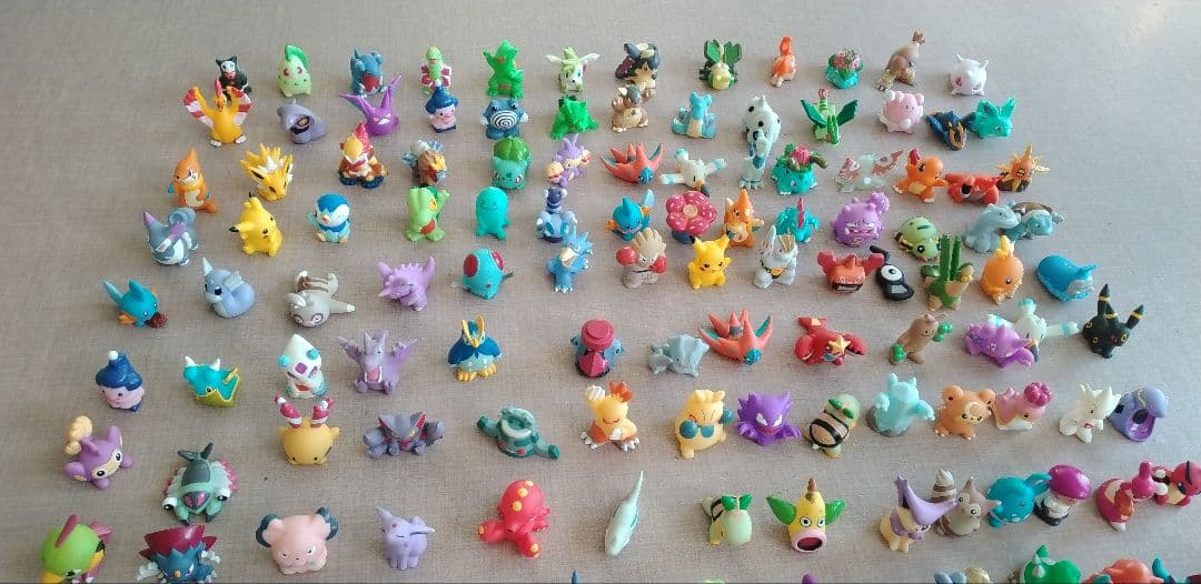 ポケモン　指人形　ソフビ　計約580個