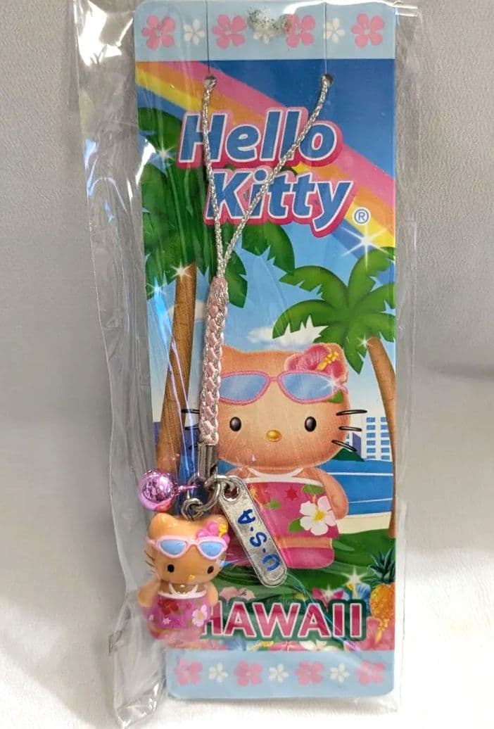 J*_様 日焼けハローキティ ハワイ サングラス　根付　201未開封