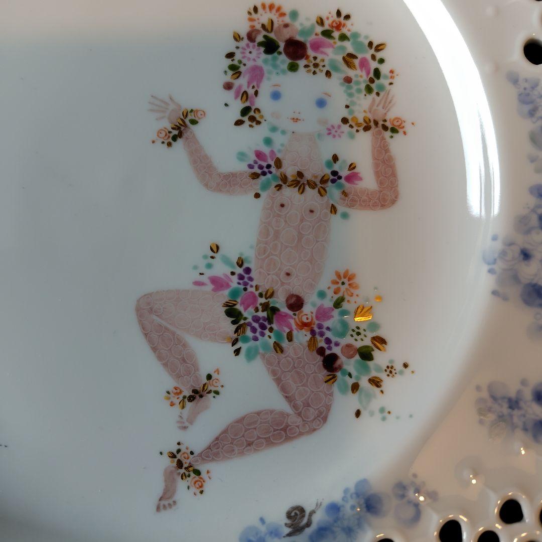 マイセン　真夏の夜の夢 24✕24 9枚目　マイセンマーク有