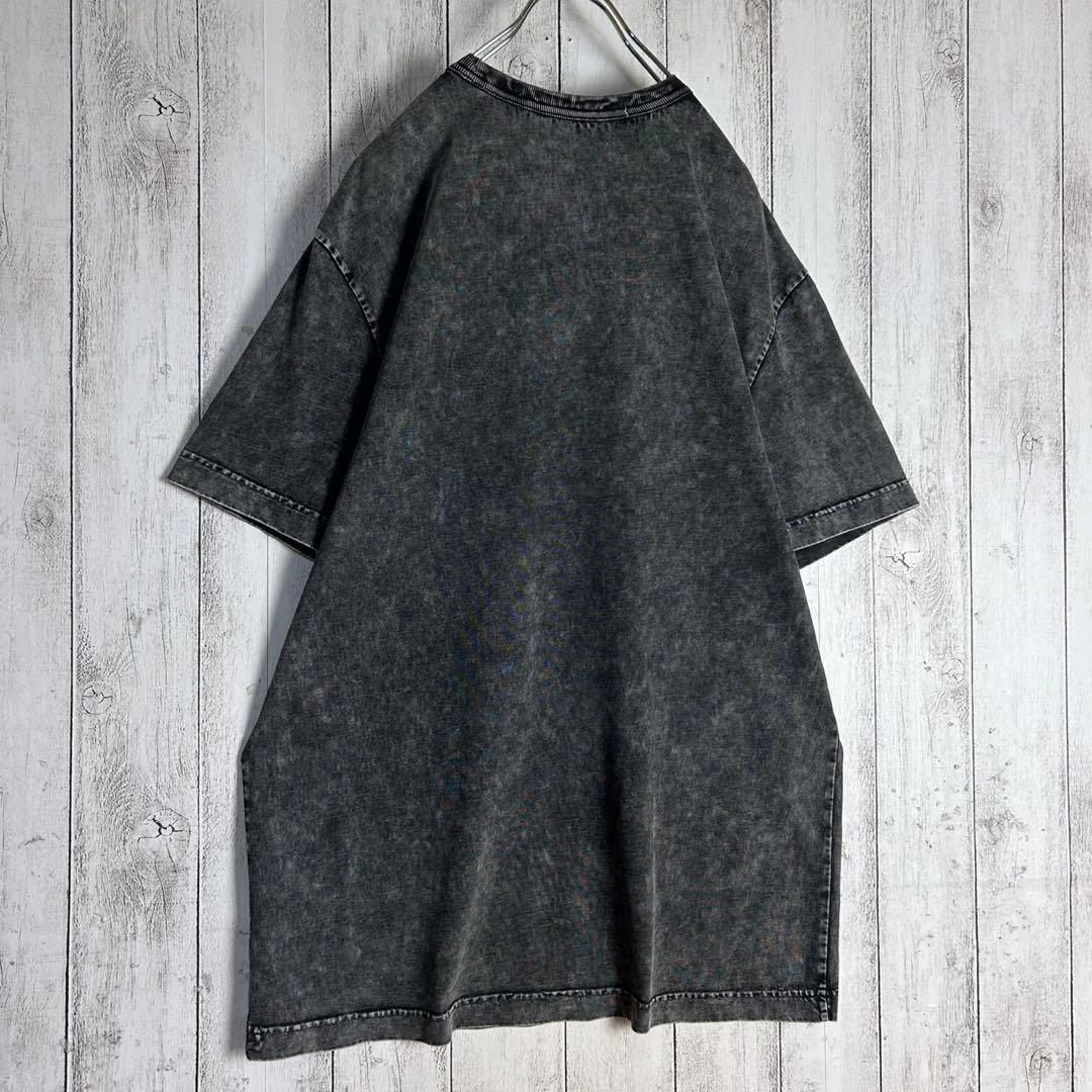 284【人気デザイン】アレキサンダーワン☆プリントロゴTシャツ ウォッシュド