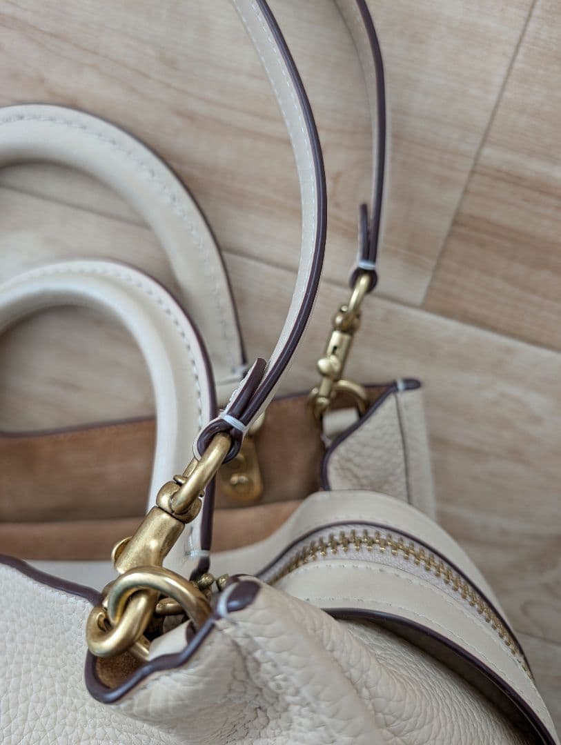 COACH × Disney 限定コラボ レザーバッグ 2WAY