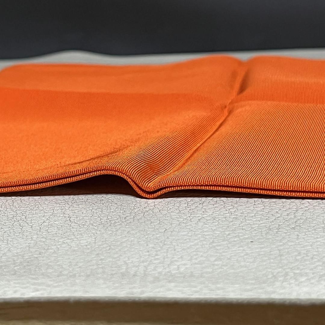 袋師 友湖 紅御服紗 共紙 紙箱 土田友湖 帛紗 袱紗 茶道具 【k3473】