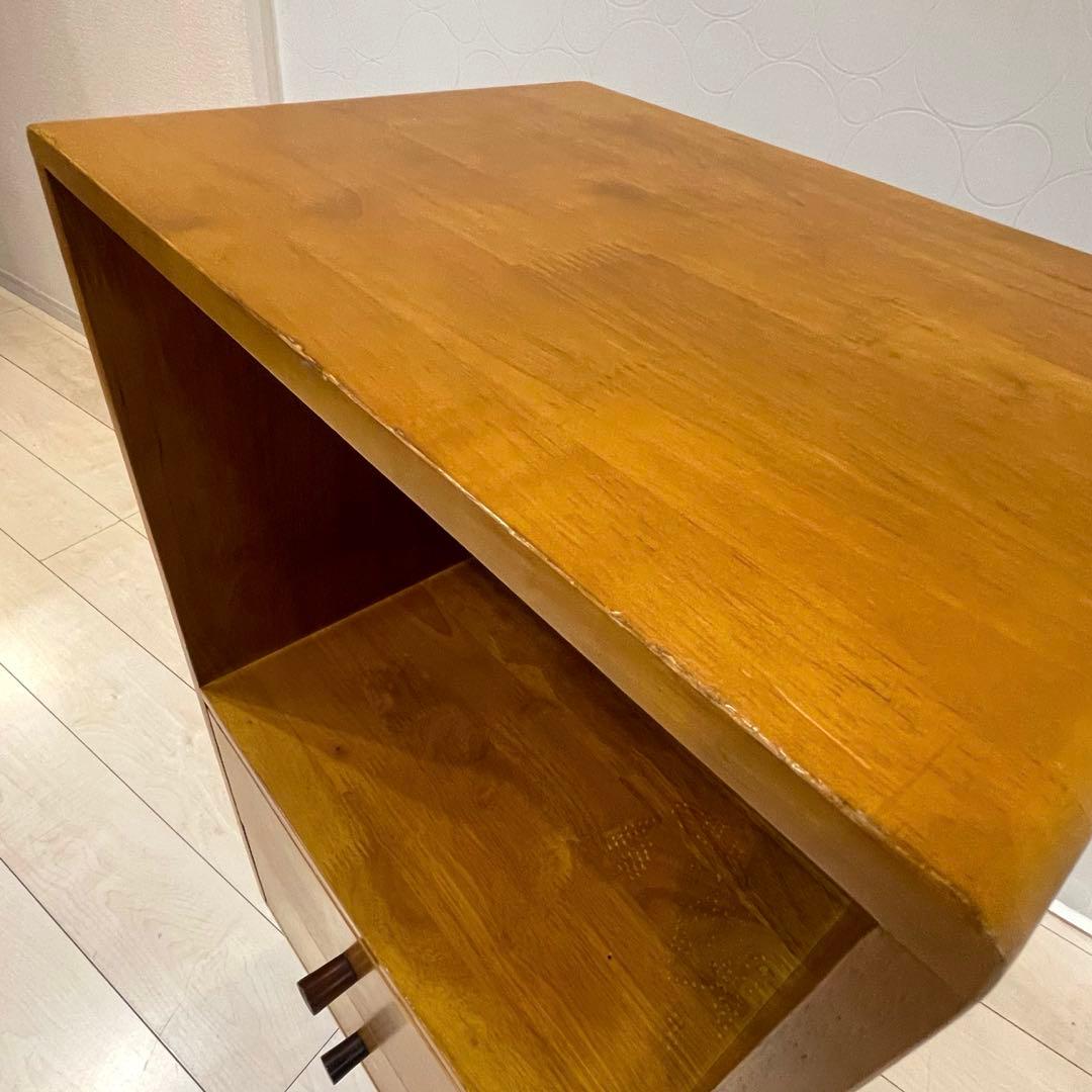 【弘益】KOKOA 天然木 キャビネット サイドチェスト 収納家具 北欧風