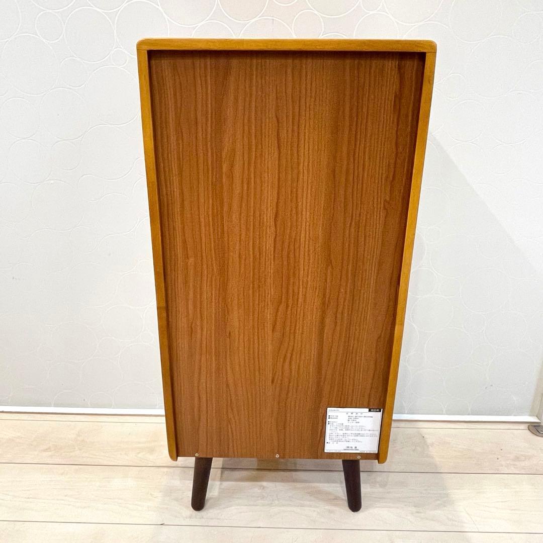 【弘益】KOKOA 天然木 キャビネット サイドチェスト 収納家具 北欧風