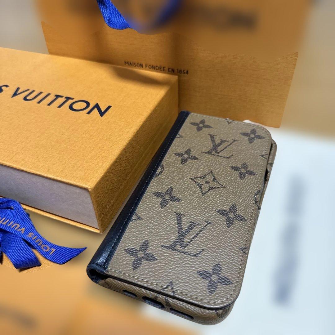 ミッチー LOUIS VUITTON 手帳型iPhoneケース