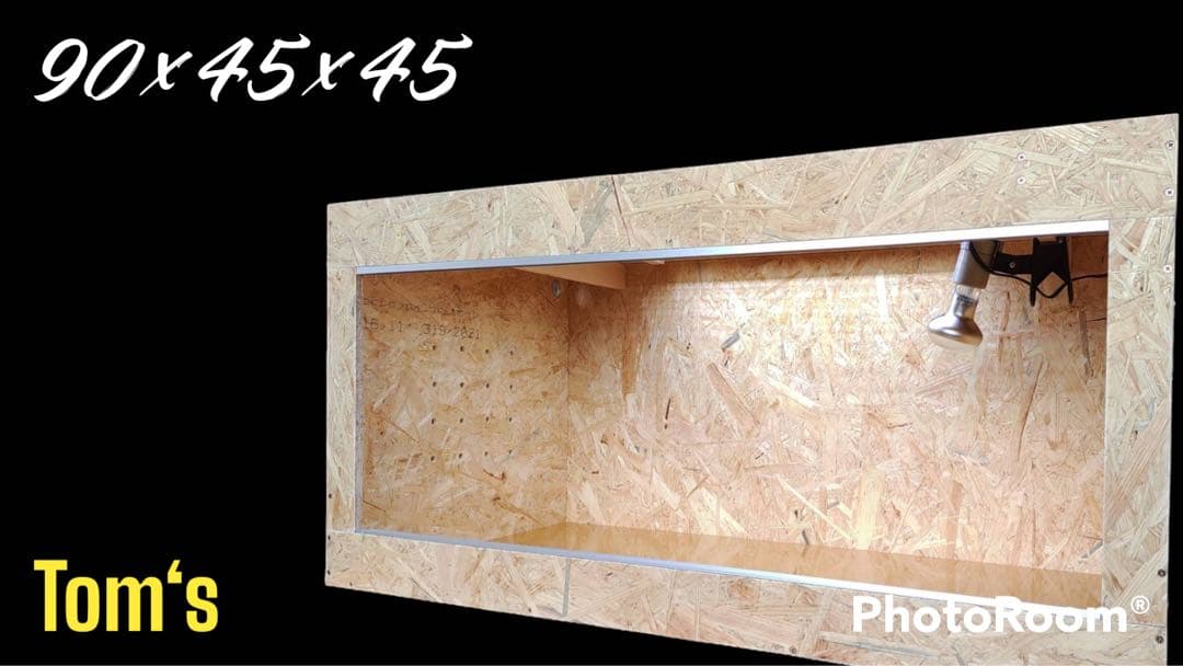 【即納】爬虫類ケージ　90×45×45㎝　リクガメ　フトアゴ　ゲージ　小動物