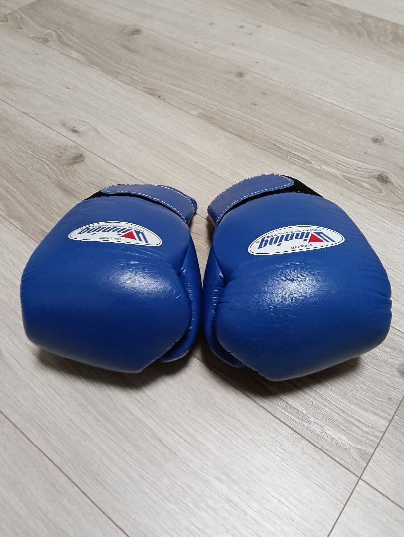 Winning ボクシンググローブ 8oz 青