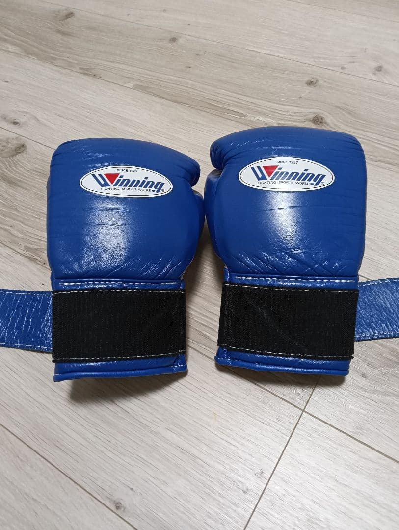 Winning ボクシンググローブ 8oz 青