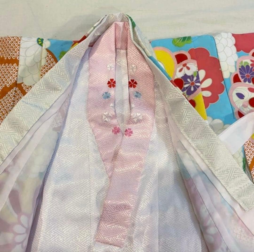 【新品】七五三 着物 三歳　3歳　着物　被布　セット　未使用