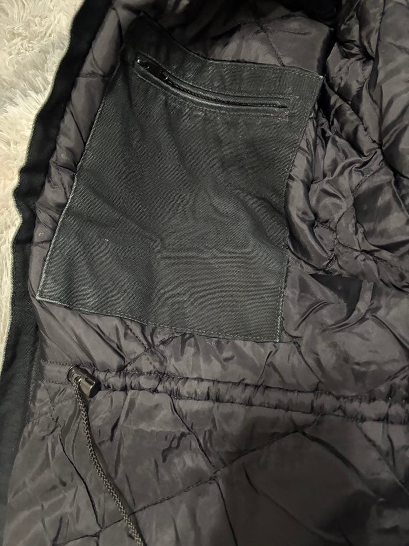 Carhartt ダークグリーン　ジャケット　コート　 コーデュロイ襟